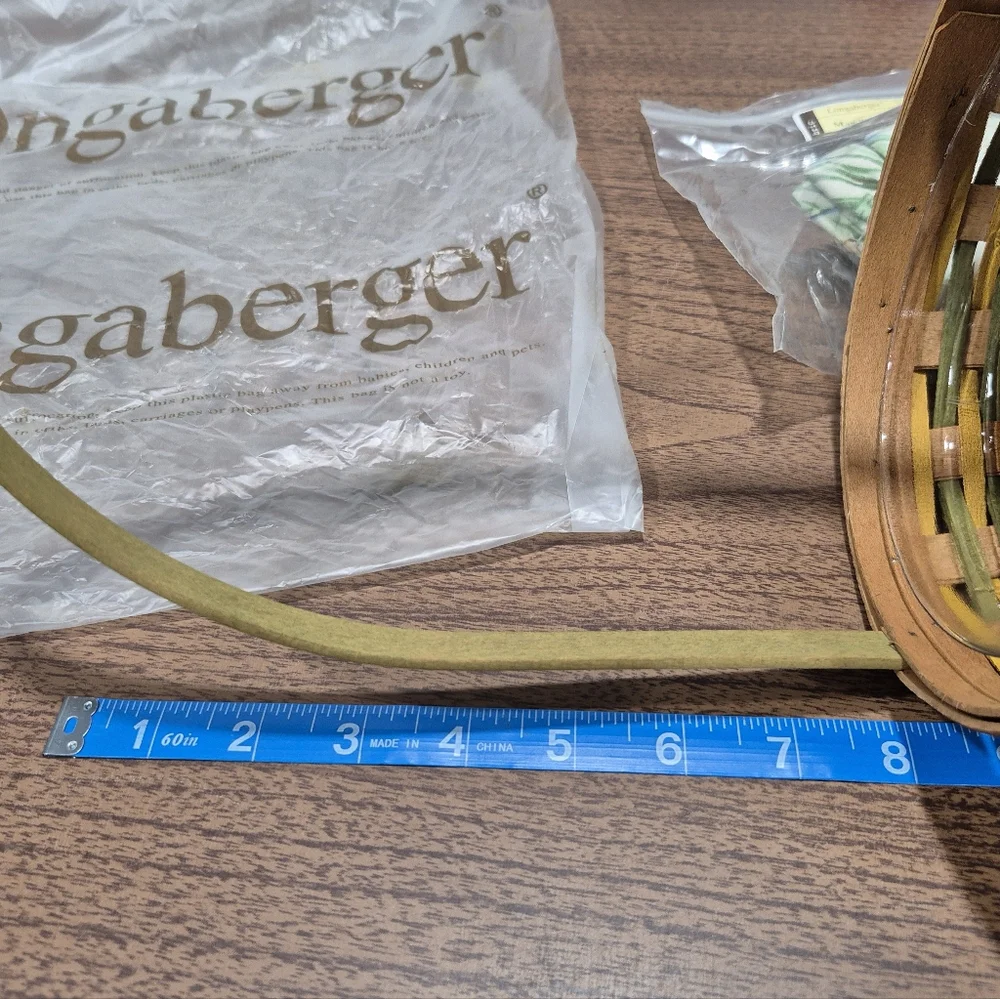 New! 2008 Longaberger May Series Daffodil Basket